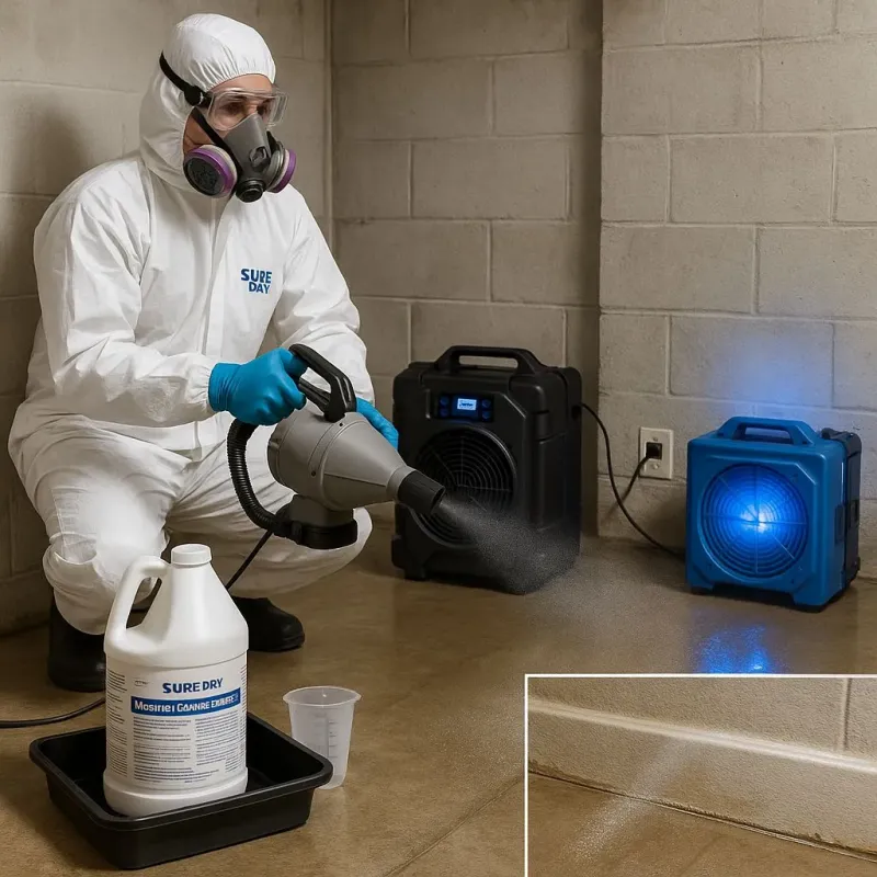 Sanitization and Odor Removal process in McRae, GA